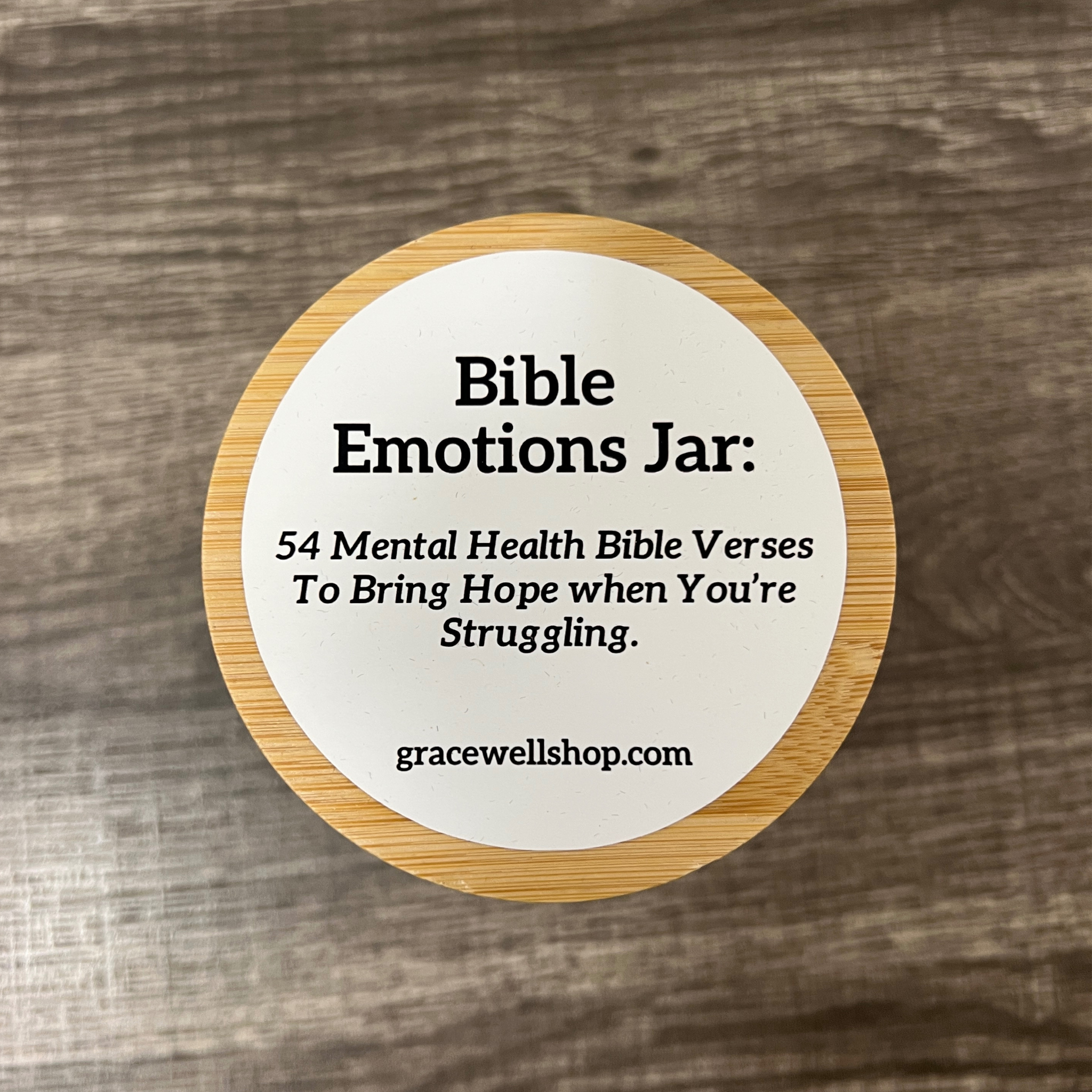 Bible Emotions (Mental Health) Jar