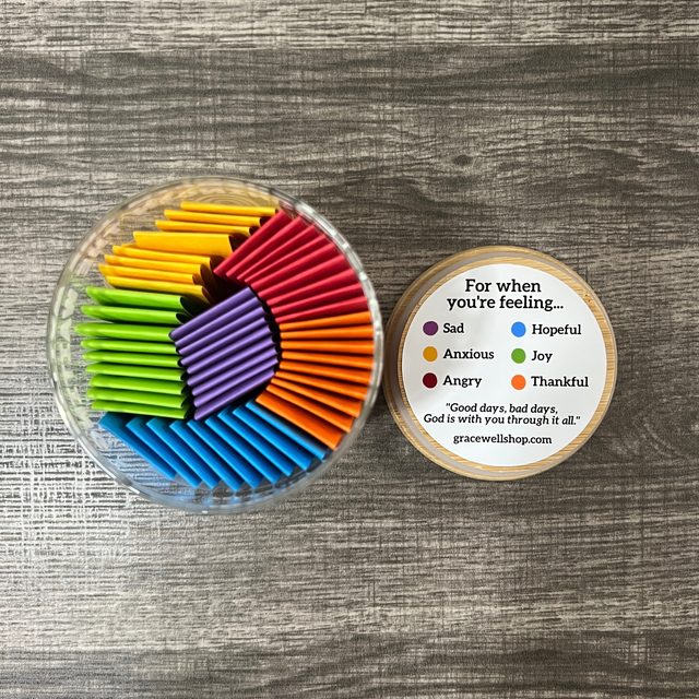 Bible Emotions (Mental Health) Jar – Give Yourself Grace