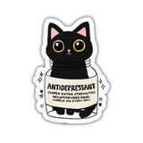 Cat Antidepressant Sticker