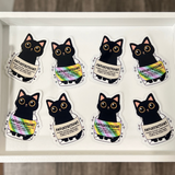 Cat Antidepressant Sticker