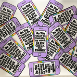 Do You Check On Yourself As Much as You Check On Your Phone Sticker