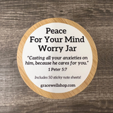 Faith Over Fear Worry Jar