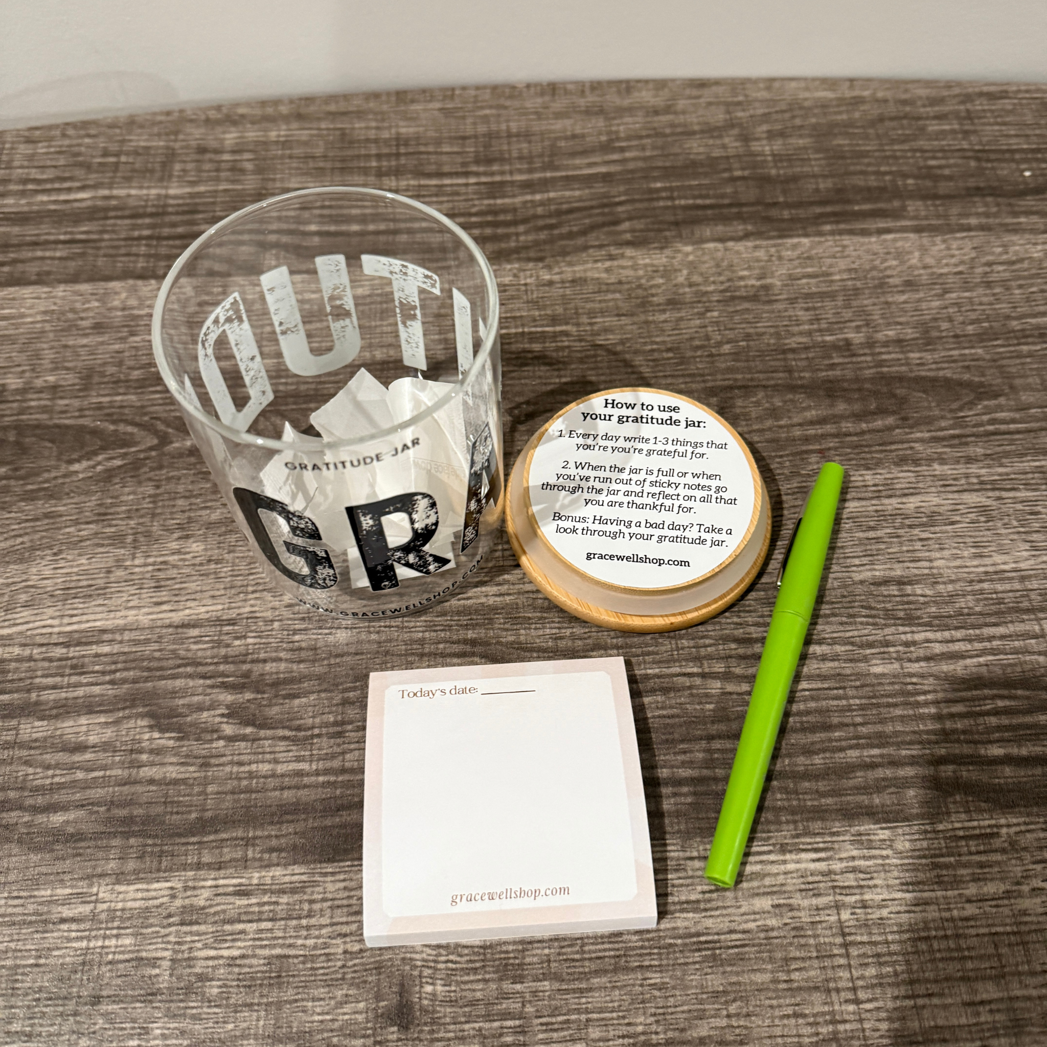 GRATITUDE, Gratitude Jar