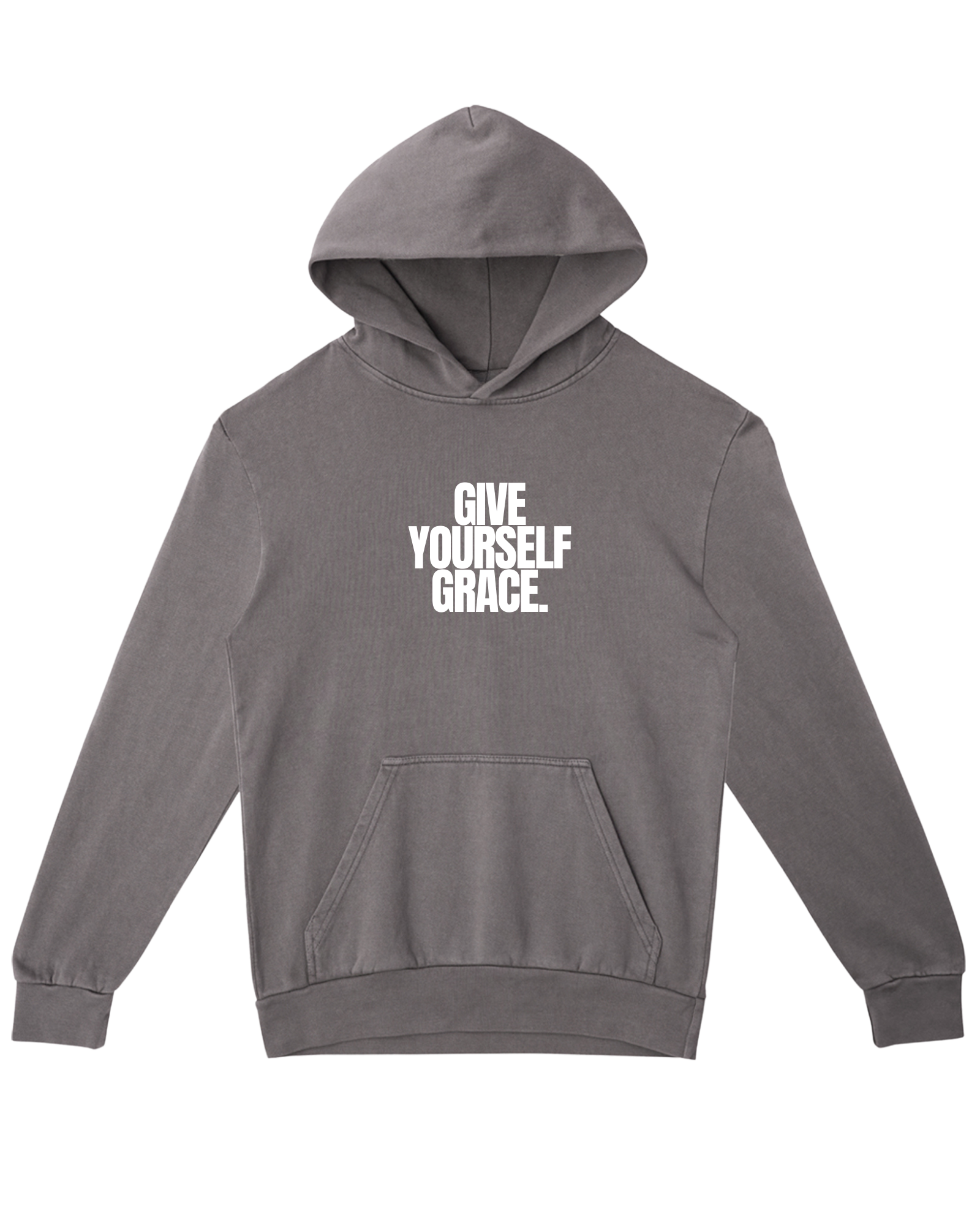 GYG Premium Garment Dyed Hoodie Grey