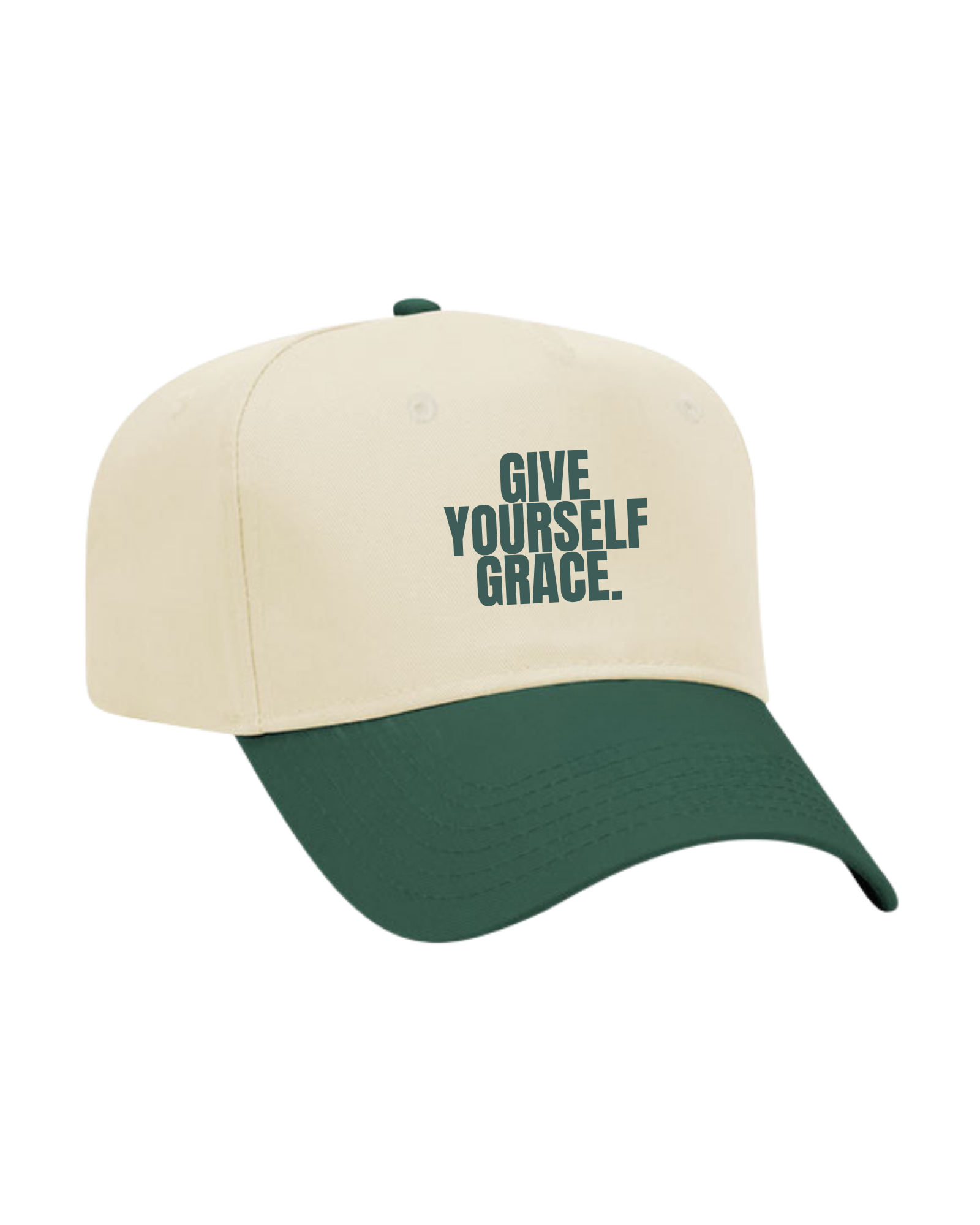 GYG Logo Hat Natural/Green