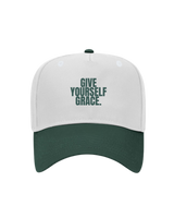 GYG Logo Hat White/Dark Green