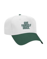 GYG Logo Hat White/Dark Green