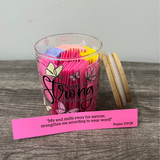 Grace Through Grief (She Is Strong) Grief Jar