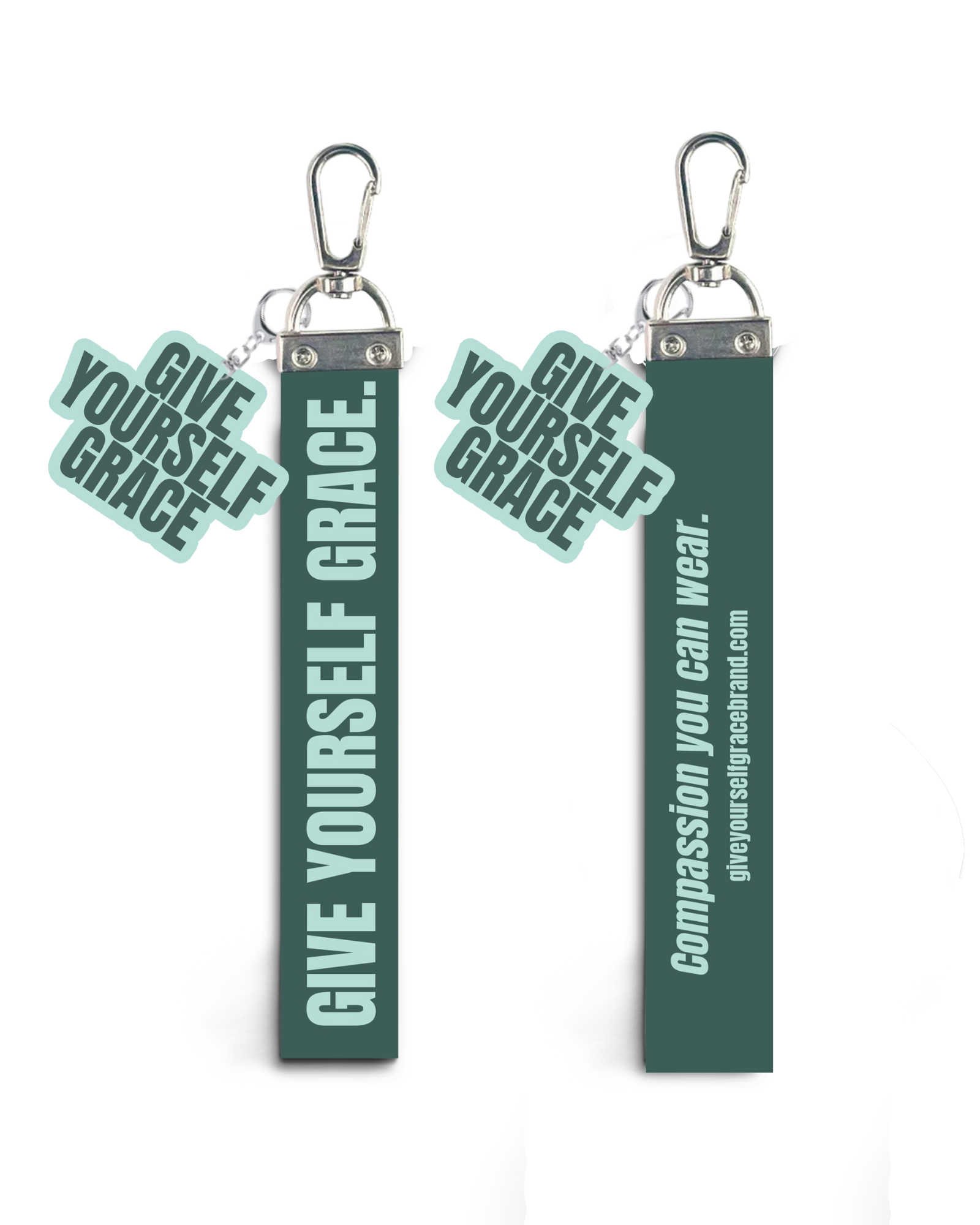 GYG Keychain Dark Green