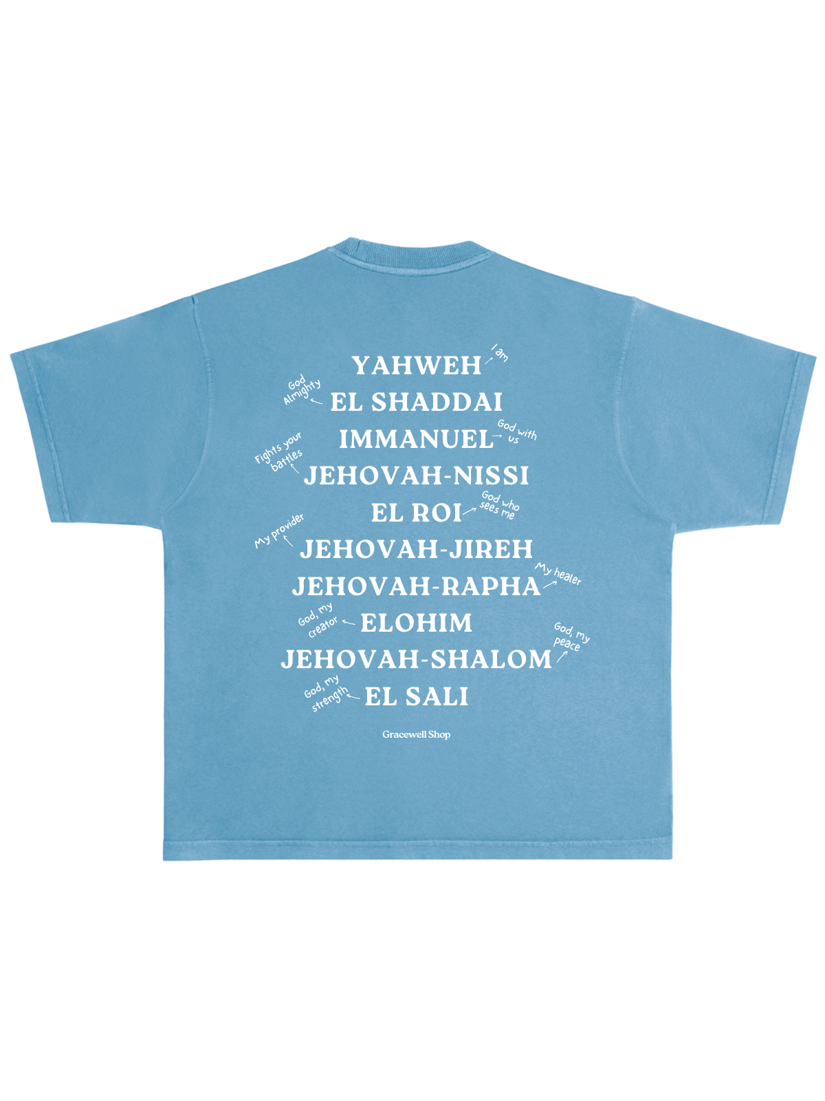 Know His Name Heavyweight Tee