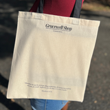Take Care Matthew 8:34 Tote Bag