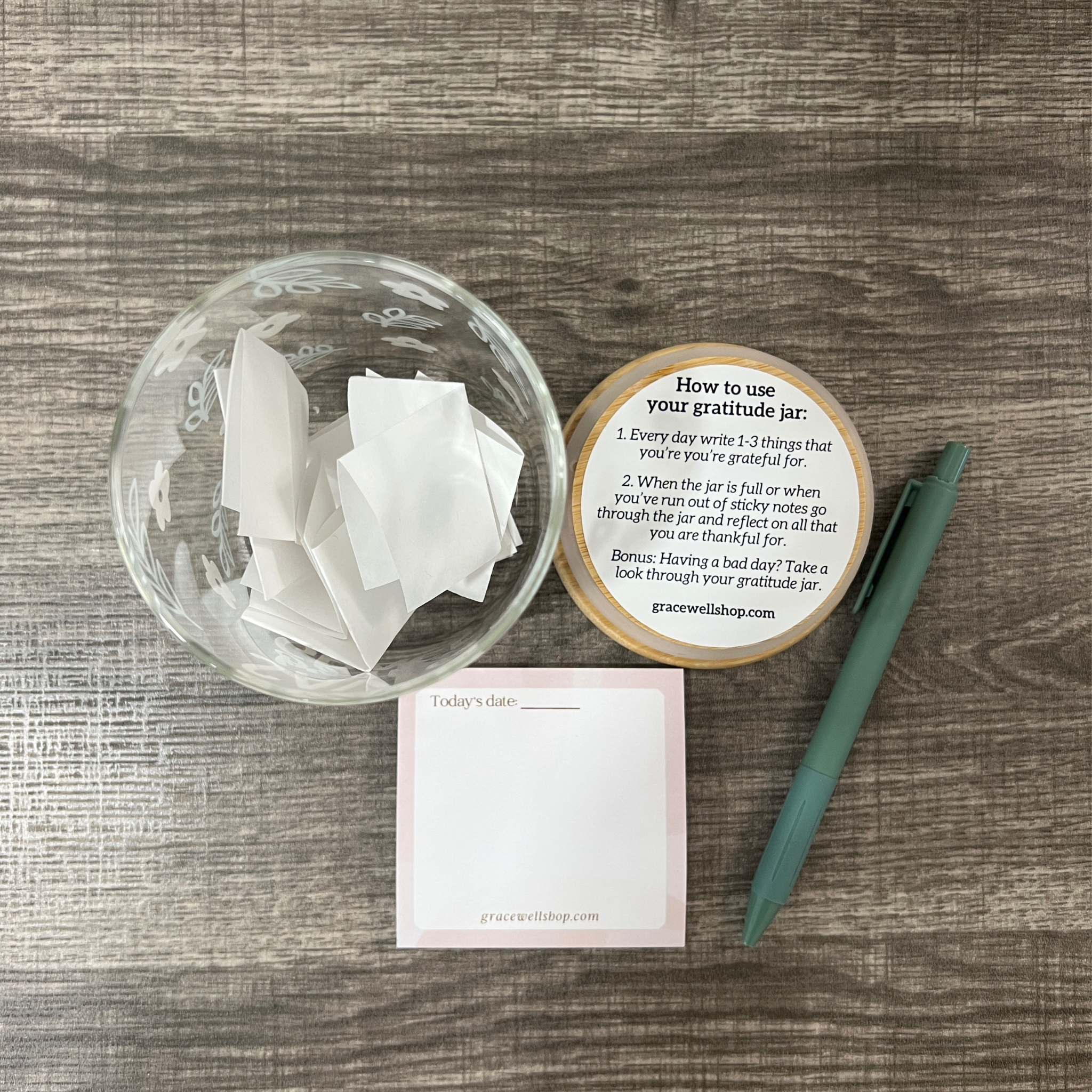 Saved By His Grace Gratitude Jar