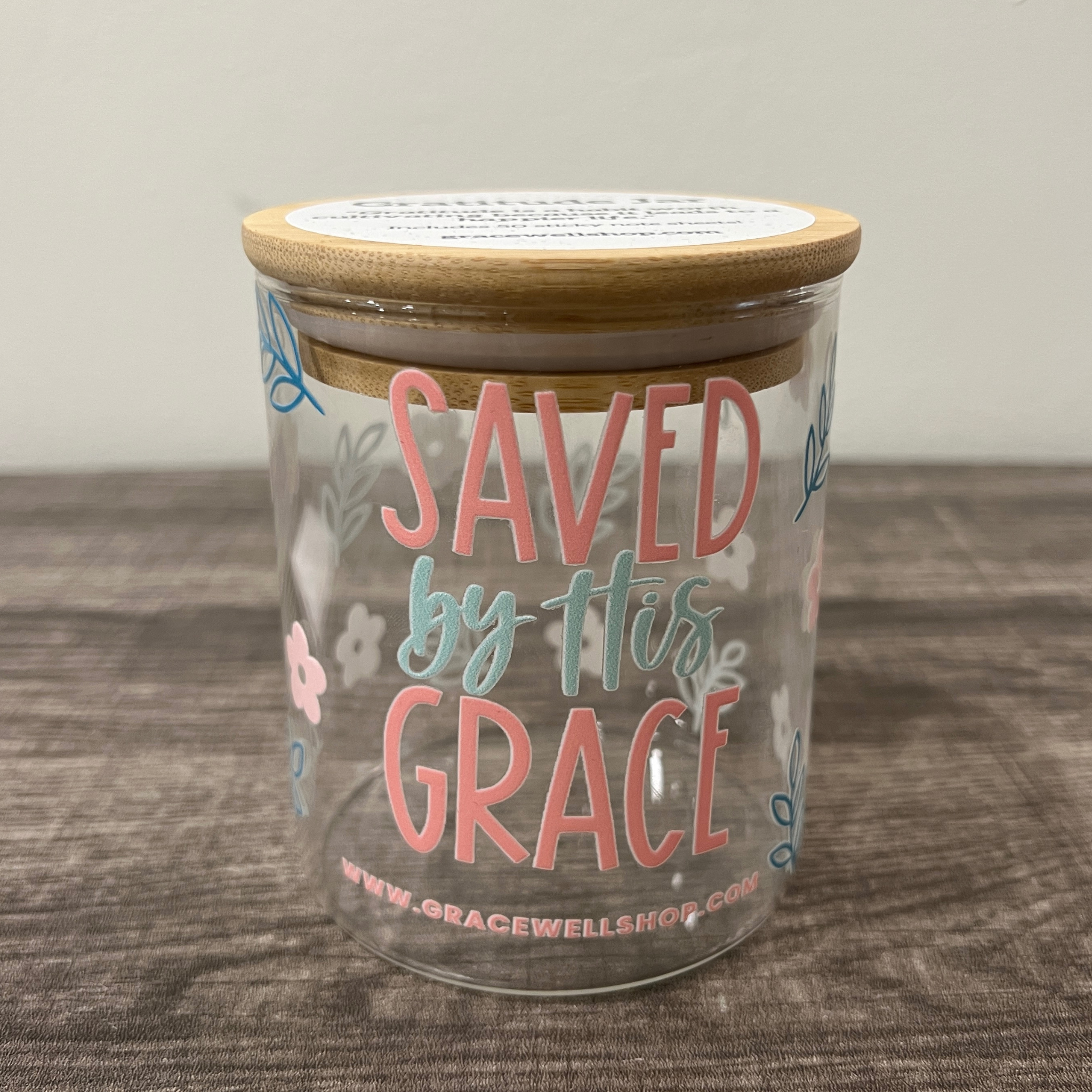 Saved By His Grace Gratitude Jar