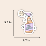 Self Doubt Repellent Sticker