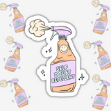 Self Doubt Repellent Sticker