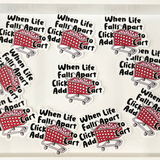 When Life Falls Apart Click Add To Cart Sticker