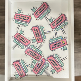 Hot Girls Go To Therapy Sticker