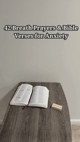 60 Printable Breath Prayer Scripture Cards, Christian Anxiety Relief Gift, Scripture Meditation, Affirmations and Encouragement, faith cards