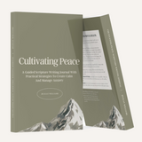 Cultivating Peace: A Guided Scripture Writing Journal With Practical Strategies To Create Calm And Manage Anxiety