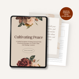 Cultivating Peace: A Guided Scripture Writing Journal With Practical Strategies To Create Calm And Manage Anxiety